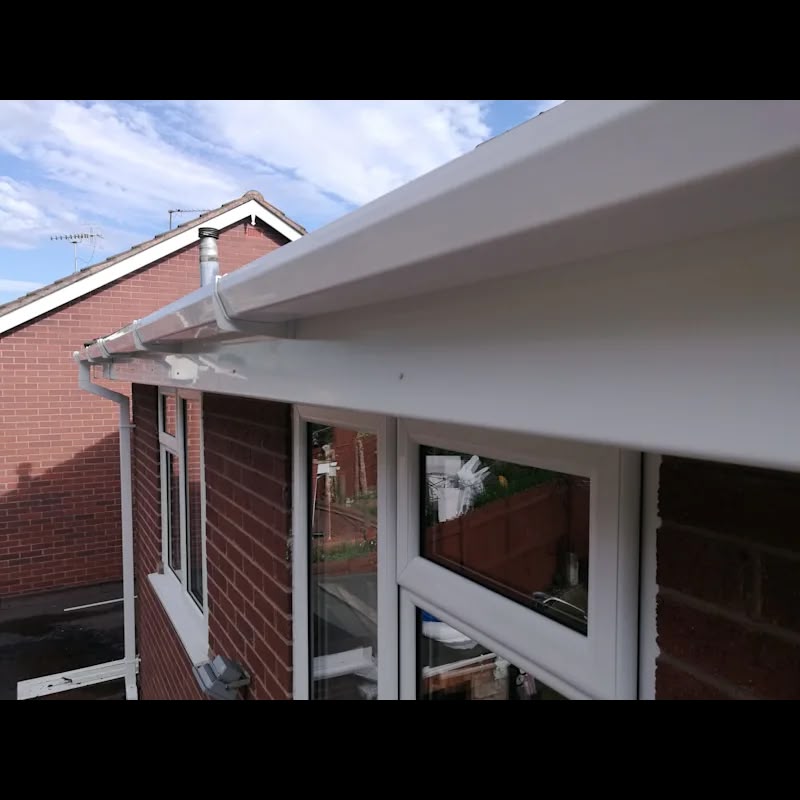 Gutter installation in progress in Brentwood