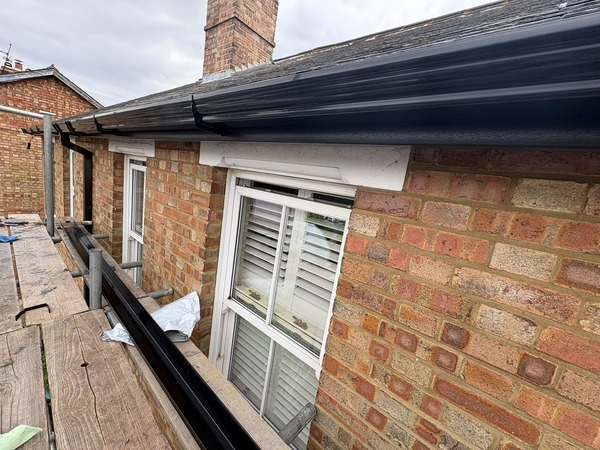Overflowing gutter or storm damage repair in Brentwood