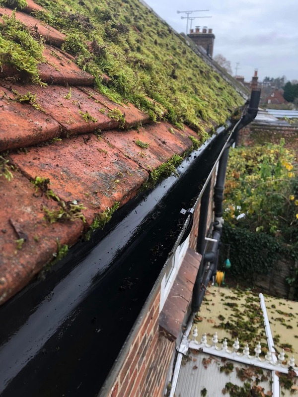 Guttering on a UK house
